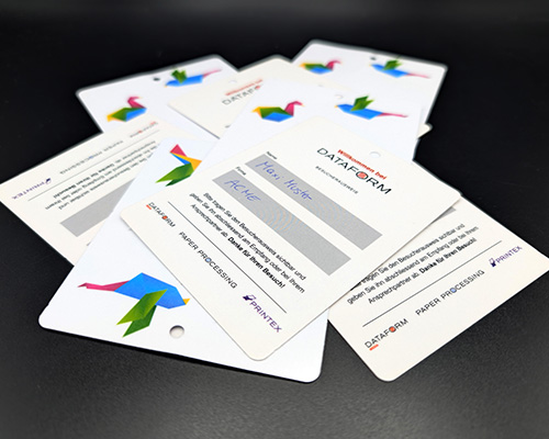 Besucherausweis Dataform